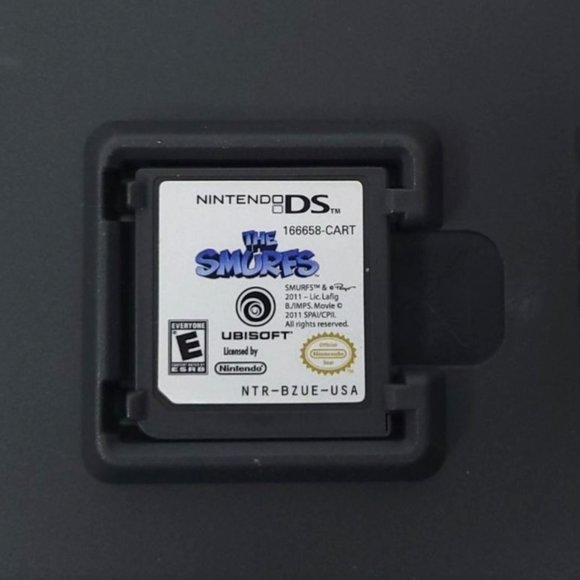 The Smurfs Nintendo DS Video Game Case Manual Complete Tested Works - Picture 4 of 10